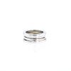 Bulgari B.Zero1 medium model ring in white gold - 360 thumbnail