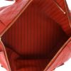 Louis Vuitton  Lumineuse handbag  in red empreinte monogram leather - Detail D3 thumbnail