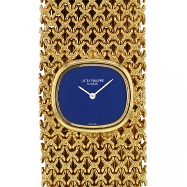 Montre Patek Philippe Ellipse en or jaune Ref: Patek Philippe - 4151/1  Vers 1960