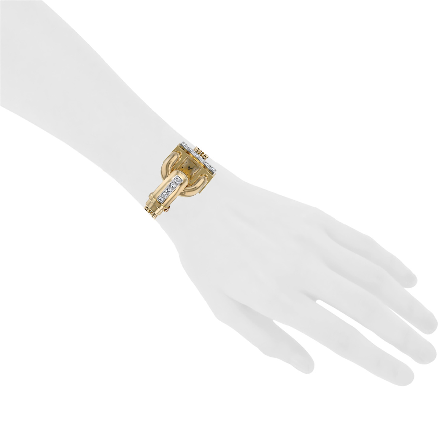 Orologio Van Cleef & Arpels Cadenas in oro giallo Circa 2010 - Detail D1