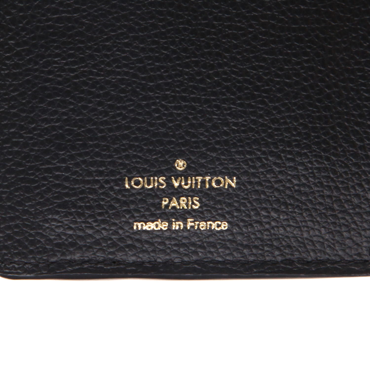 Portafogli Louis Vuitton  Curieuse in pelle monogram con stampa nera - Detail D2