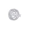 Sortija Chanel Air de oro blanco y diamantes - 00pp thumbnail