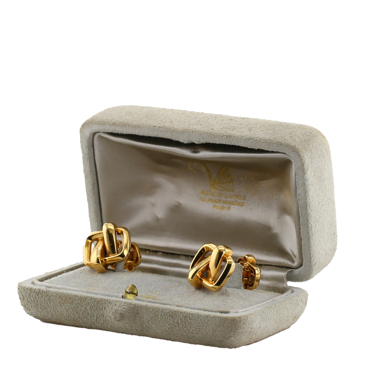 Van Cleef 
Arpels   1990's pair of cufflinks - Detail D2