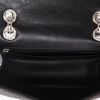 Bolso de mano Chanel 2.55 mini  en cuero acolchado con motivos de espigas negro - Detail D3 thumbnail