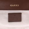 Gucci  1955 Horsebit shoulder bag  in beige "sûpreme GG" canvas  and brown leather - Detail D2 thumbnail