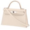 Hermès  Kelly 20 cm shoulder bag  in Craie epsom leather - 00pp thumbnail