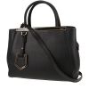 Fendi  2 Jours shoulder bag  in black leather - 00pp thumbnail