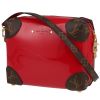 Louis Vuitton  Venice shoulder bag  in red patent leather  and monogram canvas - 00pp thumbnail