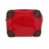 Bolso bandolera Louis Vuitton  Venice en charol rojo y lona Monogram - 360 thumbnail