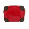 Louis Vuitton  Venice shoulder bag  in red patent leather  and monogram canvas - 360 thumbnail