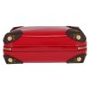 Louis Vuitton  Venice shoulder bag  in red patent leather  and monogram canvas - Detail D1 thumbnail