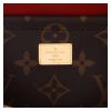 Louis Vuitton  Venice shoulder bag  in red patent leather  and monogram canvas - Detail D2 thumbnail