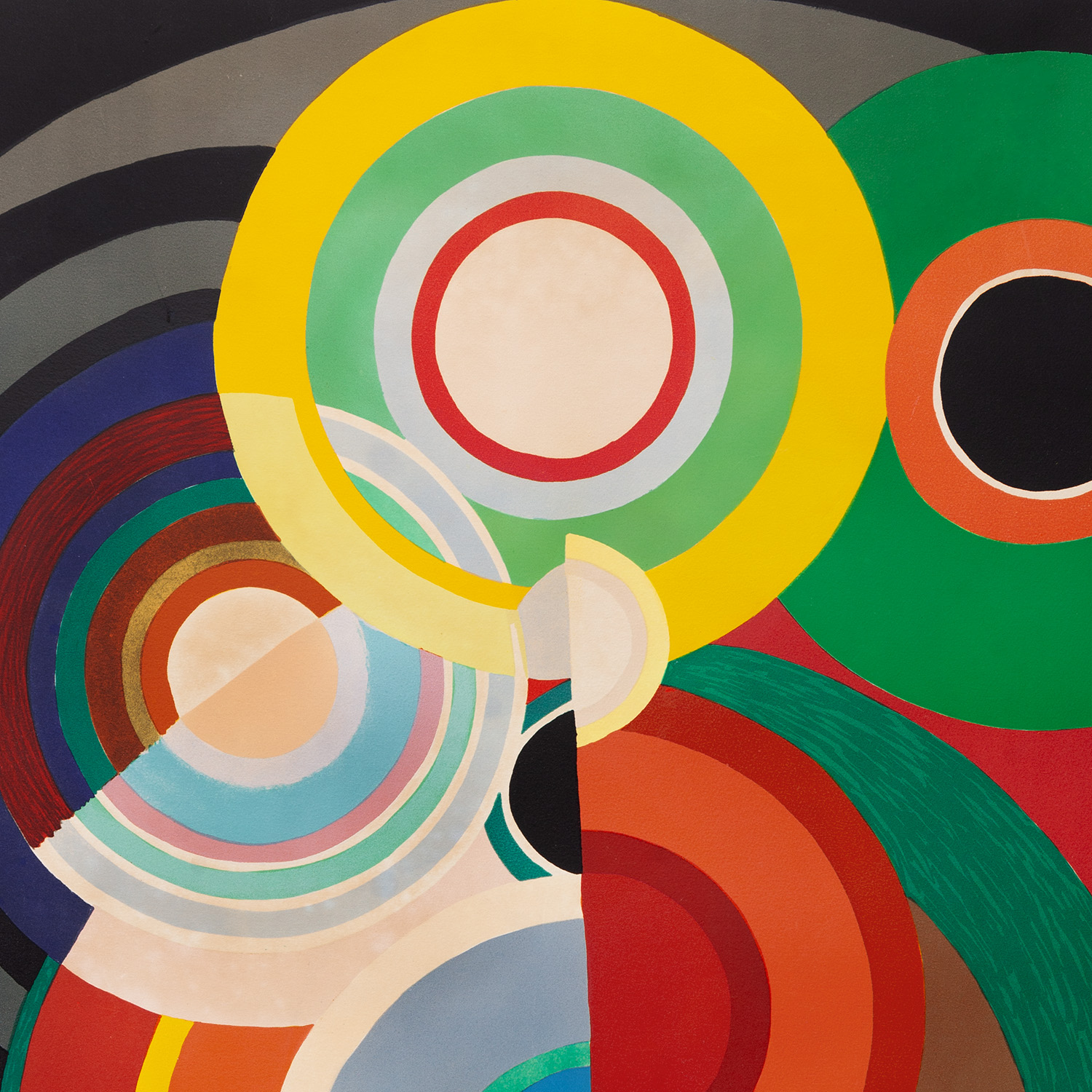 Sonia Delaunay (1885-1979), Automne - circa 1965 - Detail D1