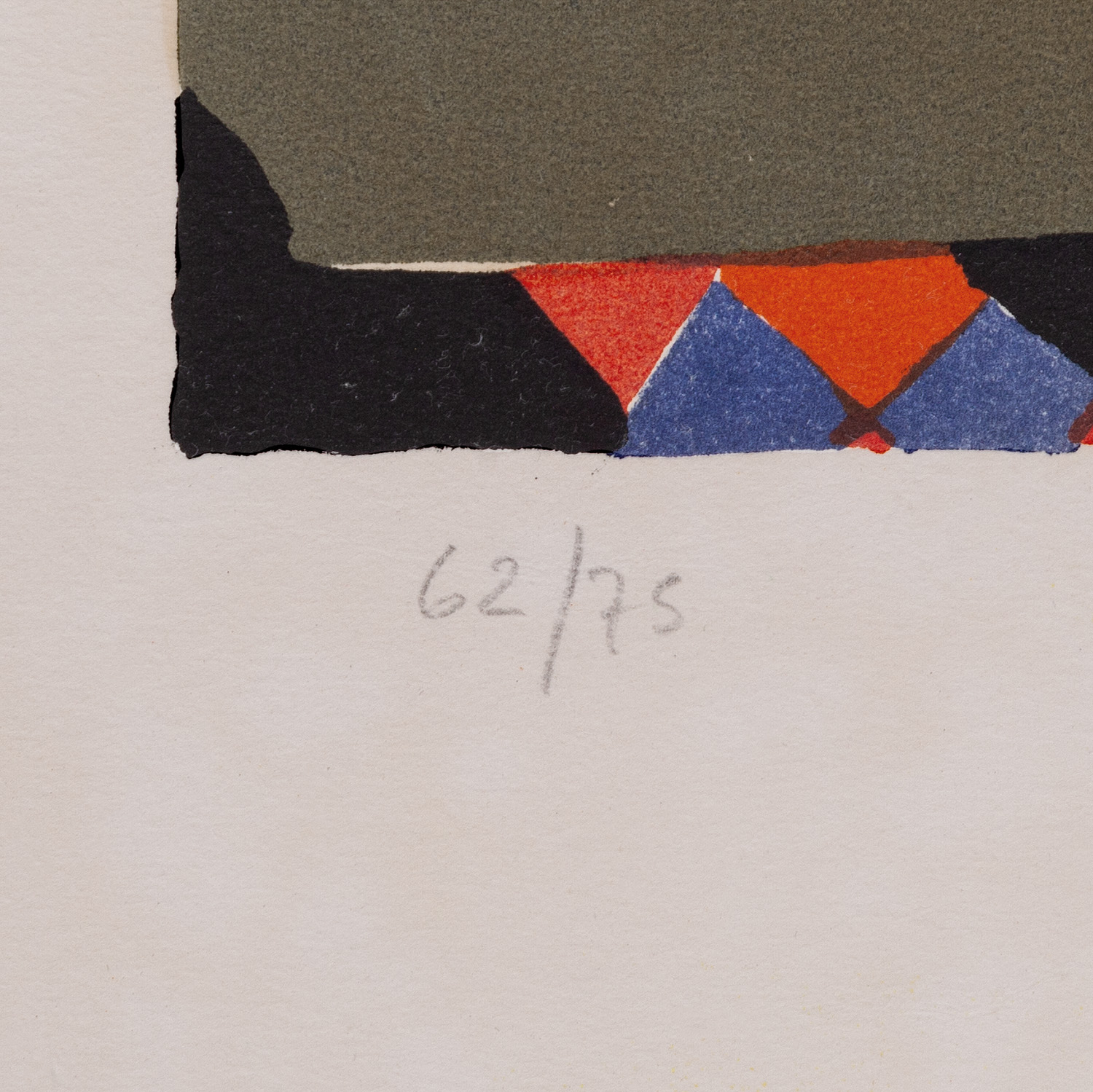 Sonia Delaunay (1885-1979), Automne - circa 1965 - Detail D3