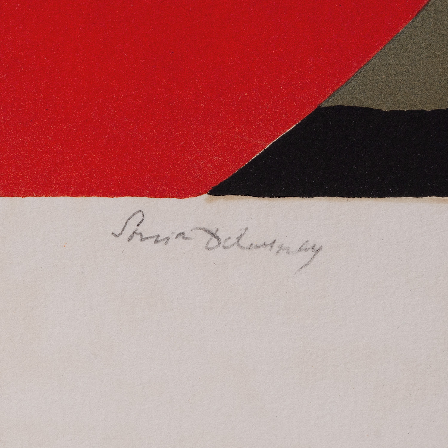 Sonia Delaunay (1885-1979), Automne - circa 1965 - Detail D4