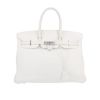 Hermès  Birkin 35 cm handbag  in white togo leather - 360 thumbnail