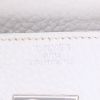 Hermès  Birkin 35 cm handbag  in white togo leather - Detail D2 thumbnail