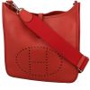 Sac bandoulière Hermès  Evelyne III en cuir epsom rouge - 00pp thumbnail