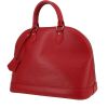 Louis Vuitton  Alma medium model  handbag  in red epi leather - 00pp thumbnail