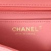Chanel 2.55 handbag  in pink quilted leather - Detail D2 thumbnail