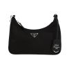 Prada  Re-Edition 2005 shoulder bag  in black canvas and leather - 360 thumbnail