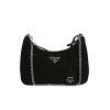 Prada  Re-Edition 2005 shoulder bag  in black canvas and leather - 360 thumbnail