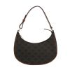 Celine  Ava handbag  "Triomphe" canvas  and brown leather - 360 thumbnail