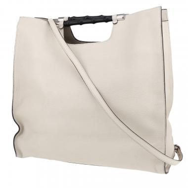 Bolso bandolera Gucci   en cuero blanco
