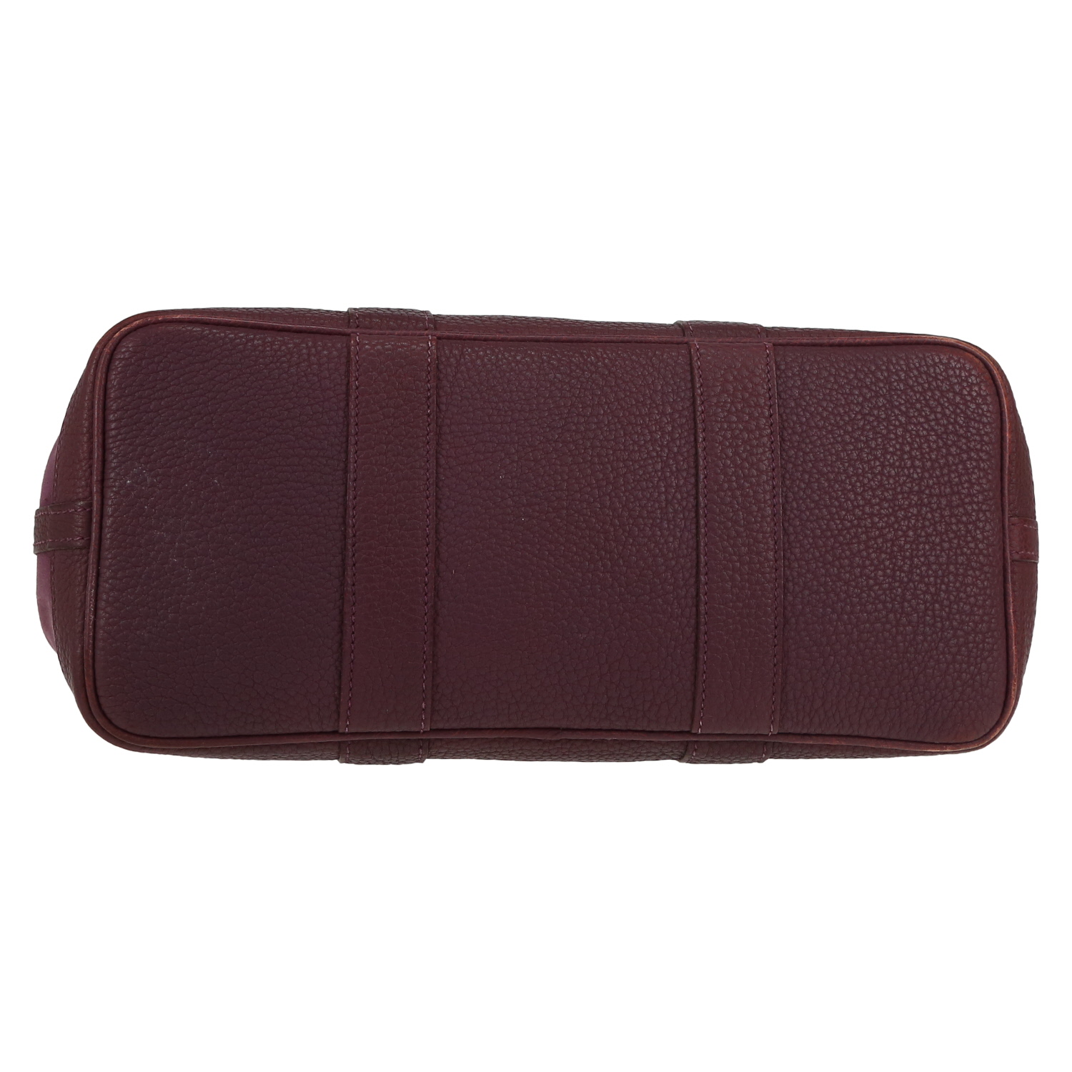 Bolso Cabás Hermès  Garden Party en lona morada y cuero morado - Detail D1