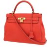 Hermès  Kelly 32 cm handbag  in Capucine togo leather - 00pp thumbnail