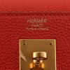 Hermès  Kelly 32 cm handbag  in Capucine togo leather - Detail D2 thumbnail