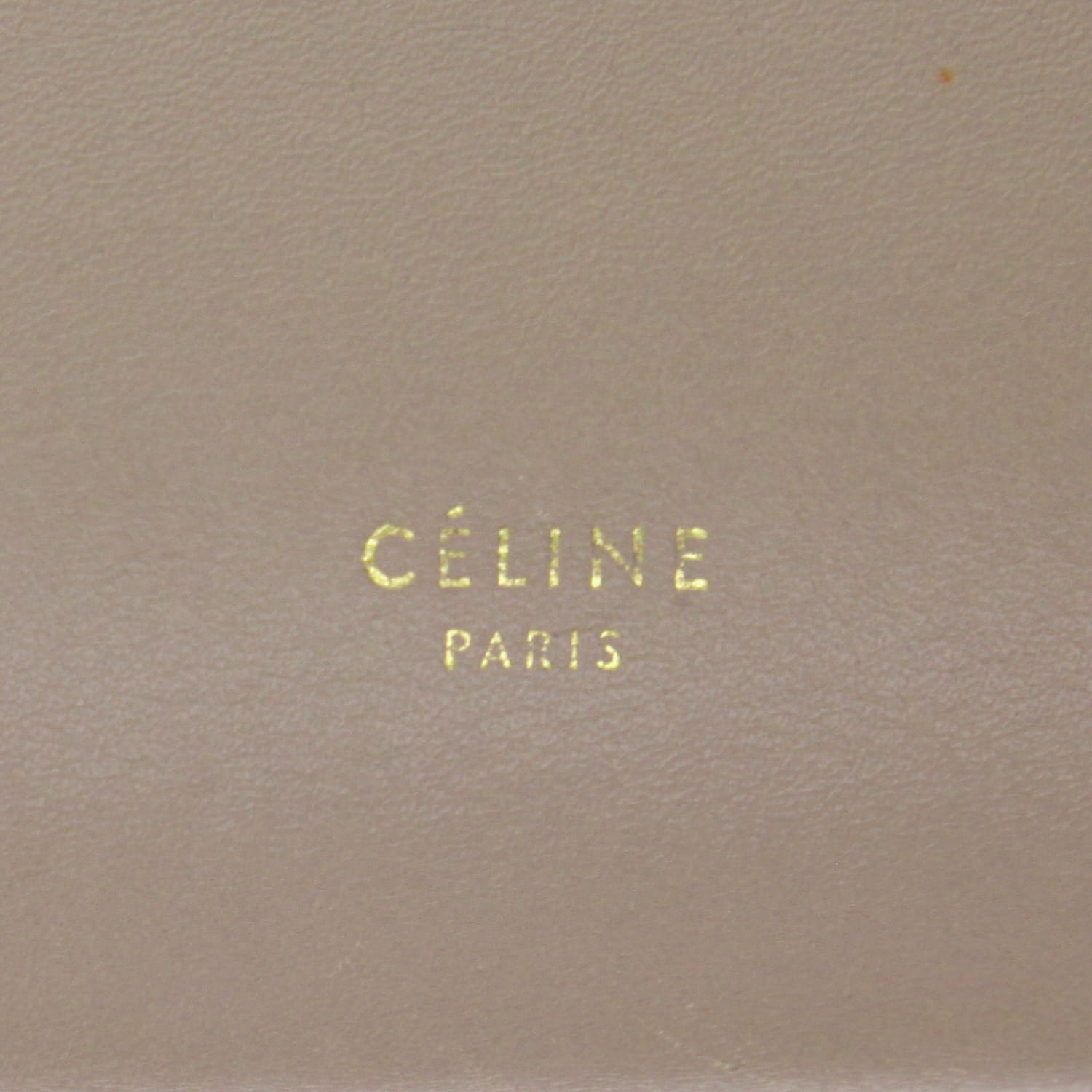 Sac à main Celine  Belt en cuir beige - Detail D2