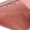 Louis Vuitton  Félicie shoulder bag  in pink empreinte monogram leather - Detail D3 thumbnail