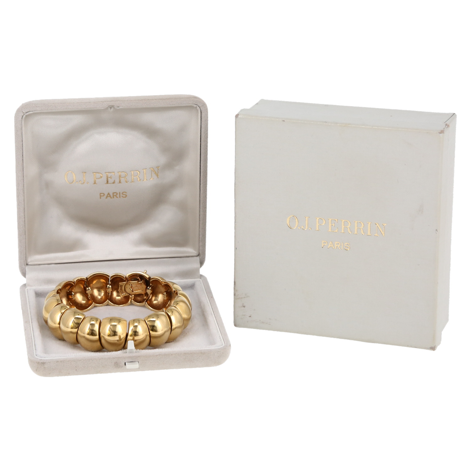 O.J. Perrin  bracelet in yellow gold - Detail D2