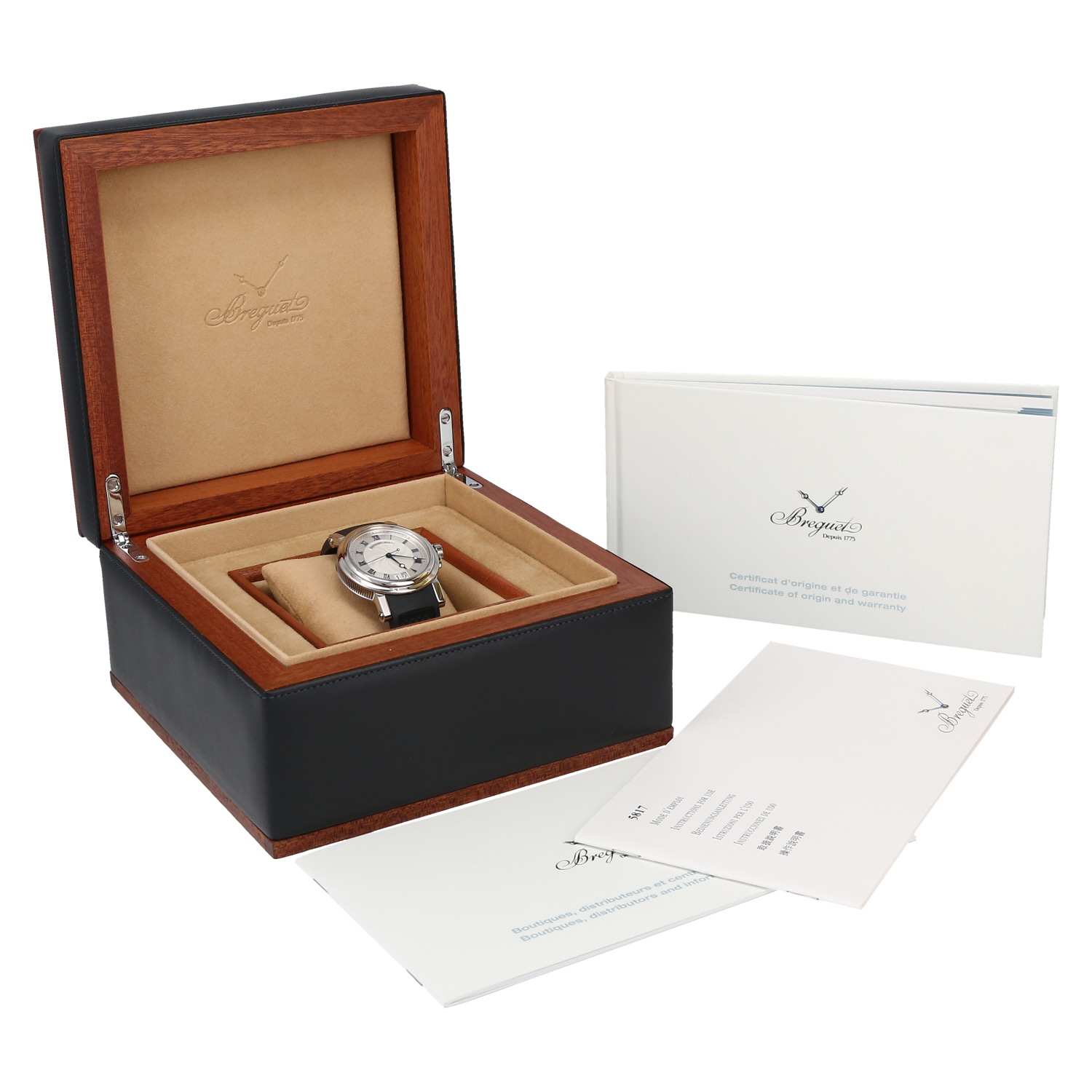 Montre Breguet Marine en acier Ref: Breguet - 5817  Vers 2010