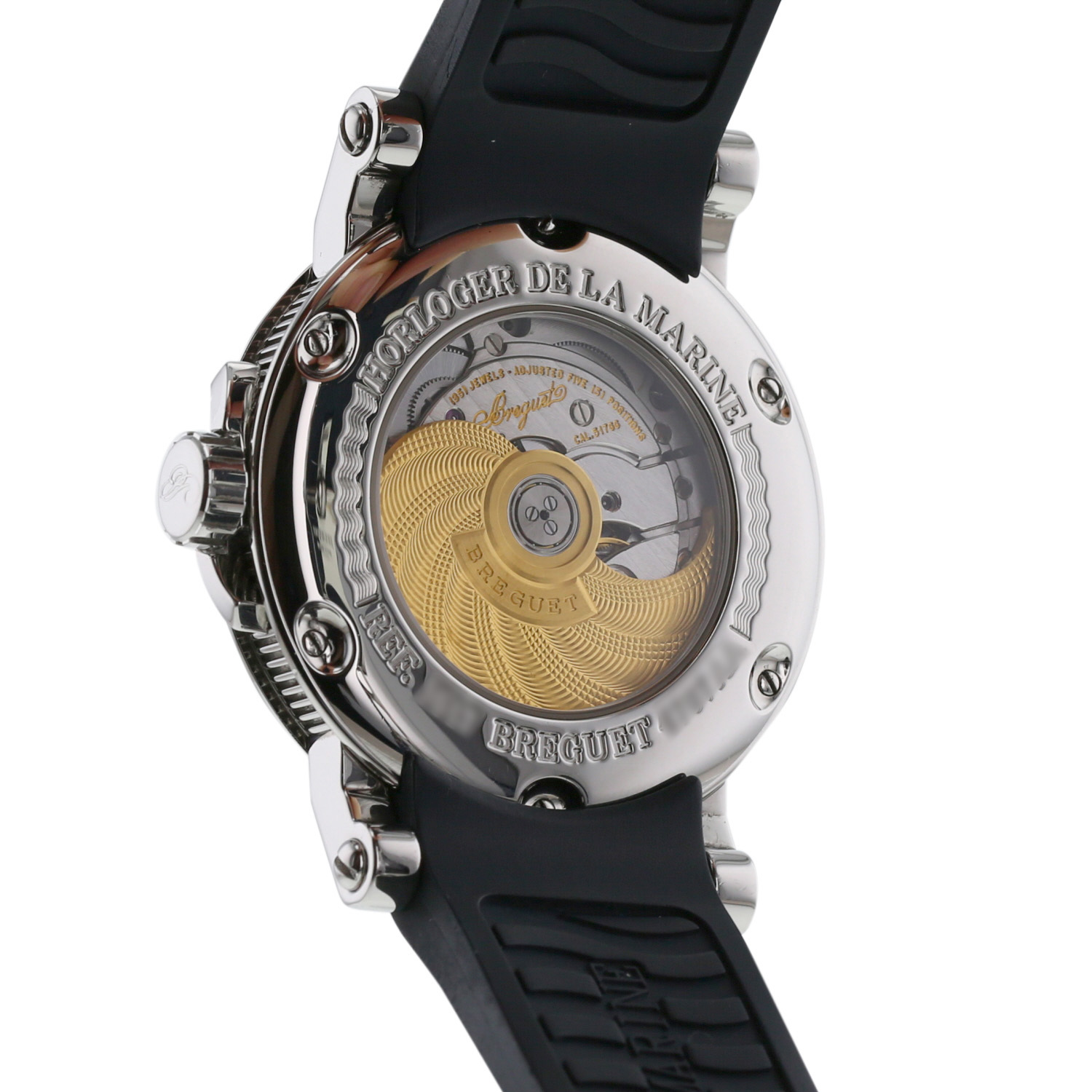 Reloj Breguet Marine de acero Ref: Breguet - 5817  Circa 2010 - Detail D3