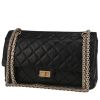 Chanel 2.55 shoulder bag  in black quilted leather - 00pp thumbnail