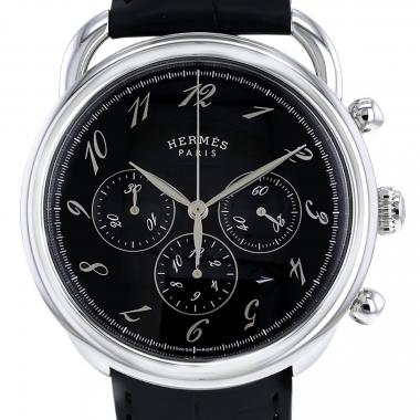 Orologio Hermès Arceau Chrono in acciaio Ref: Hermes - AR4.910  Circa 2000