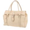 Fendi   handbag  in cream color grained leather - 00pp thumbnail
