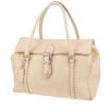 Fendi  Linda handbag  in cream color grained leather - 00pp thumbnail