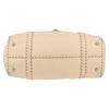 Fendi  Linda handbag  in cream color grained leather - Detail D1 thumbnail