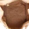 Fendi   handbag  in cream color grained leather - Detail D3 thumbnail
