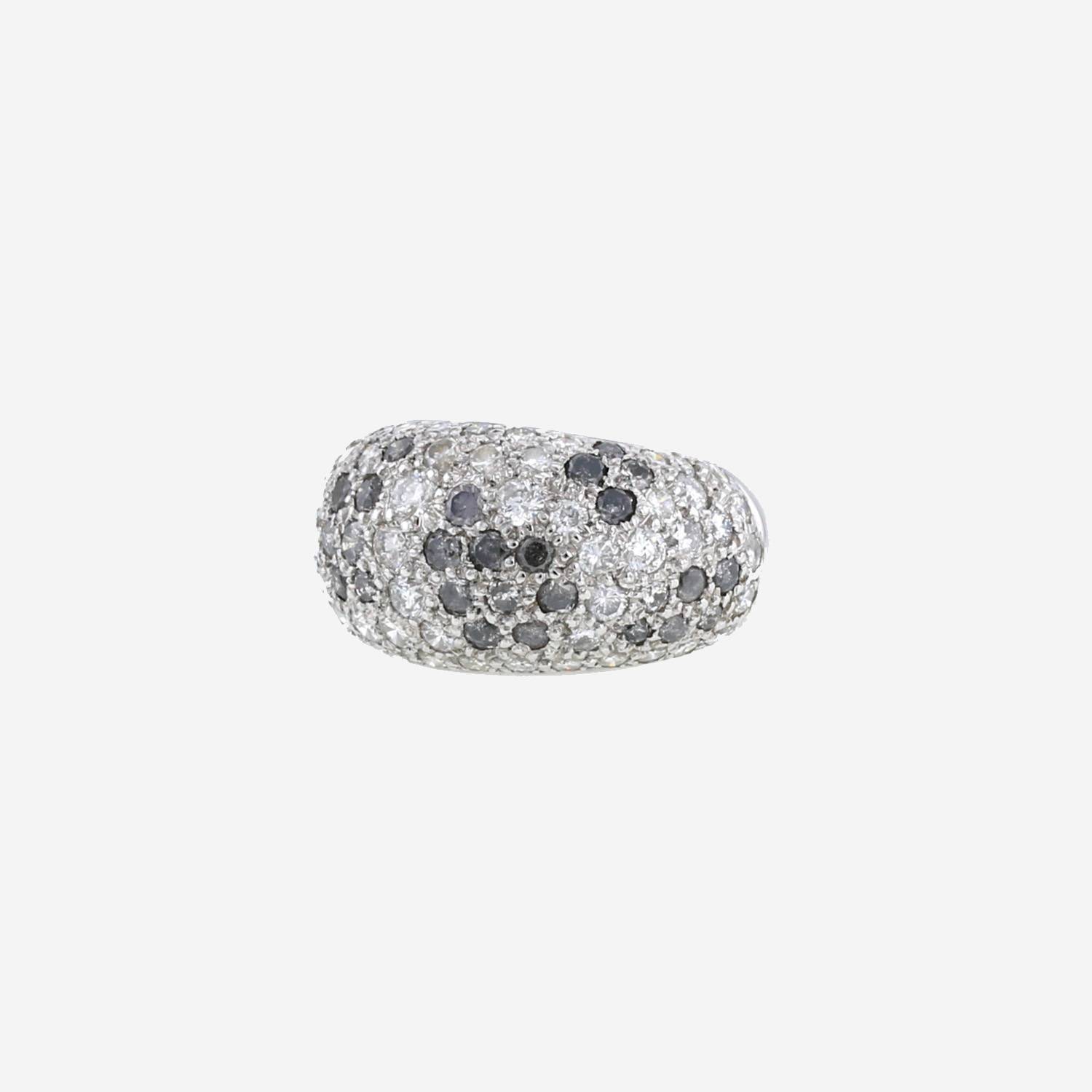 Cartier Sauvage ring in white gold, diamonds and diamonds Cartier Sauvage ring in white gold, diamonds and diamonds