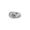 Sortija Cartier Sauvage de oro blanco, diamantes blanco y diamantes negro - 00pp thumbnail