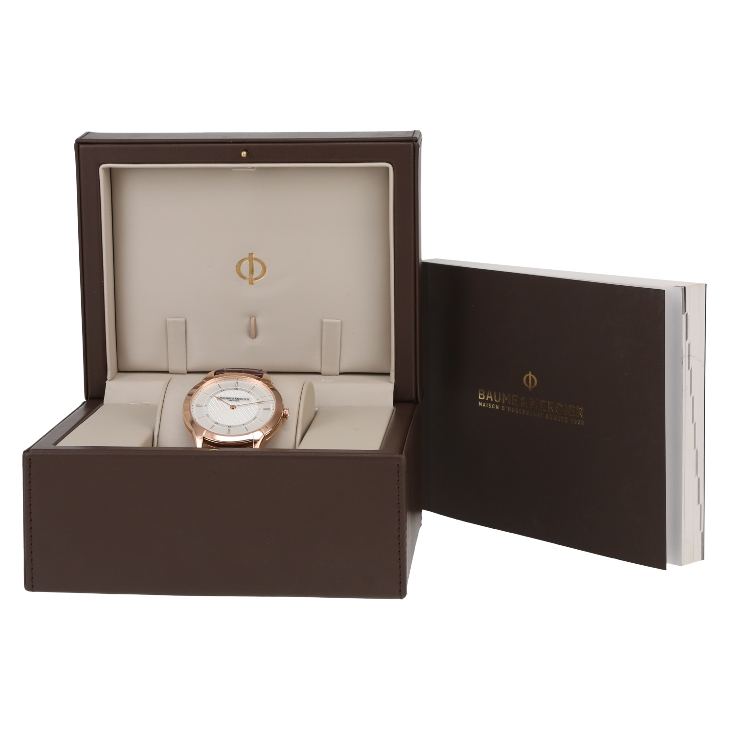 Reloj Baume & Mercier William Baume Ultraplate Limited edition de oro rosa Ref: M0A08794  Circa 2000 - Detail D2