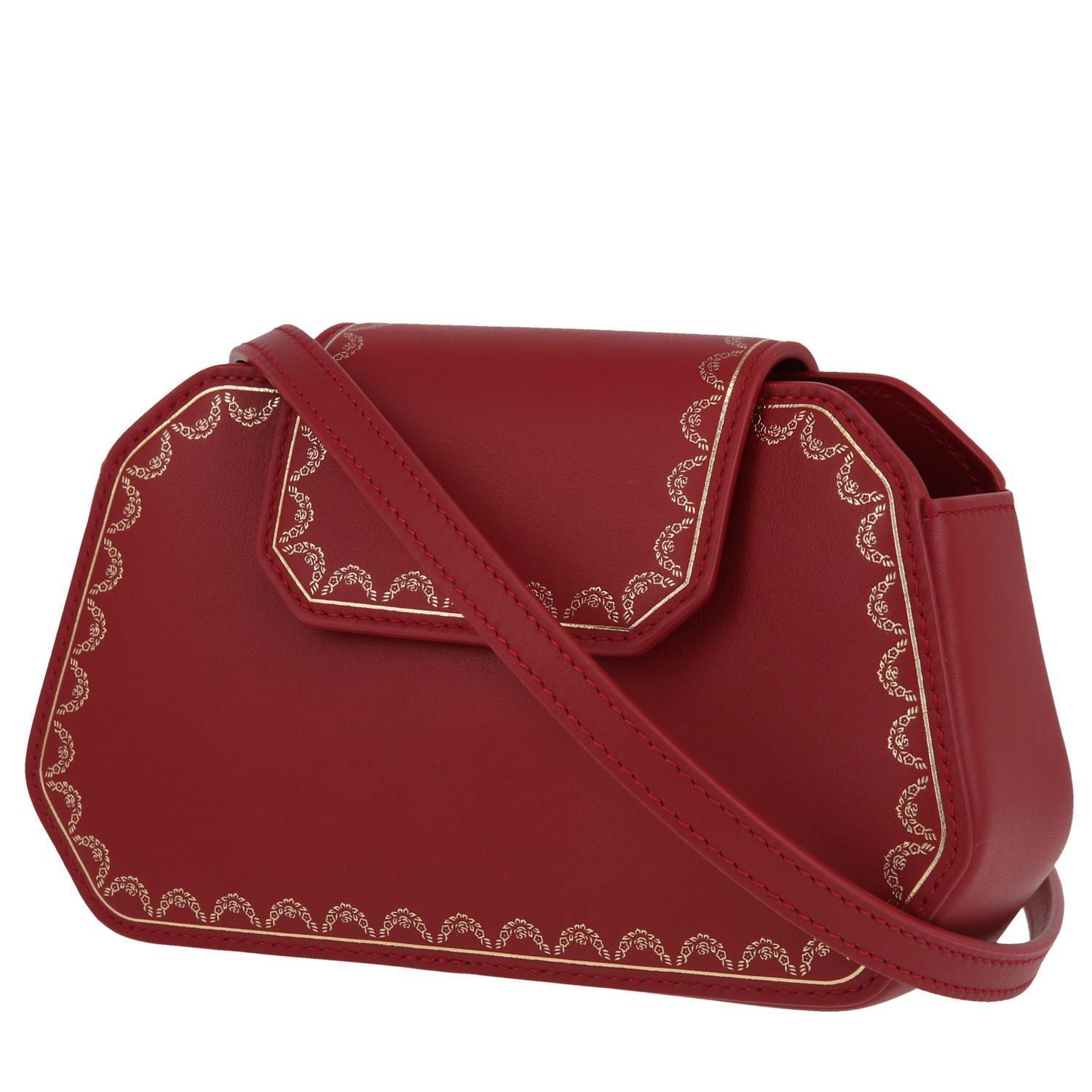 Cartier Burgundy C De Cartier Mini Bag – THE CLOSET