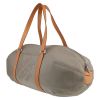 Louis Vuitton  Attaquant travel bag  in beige canvas  and natural leather - Detail D2 thumbnail