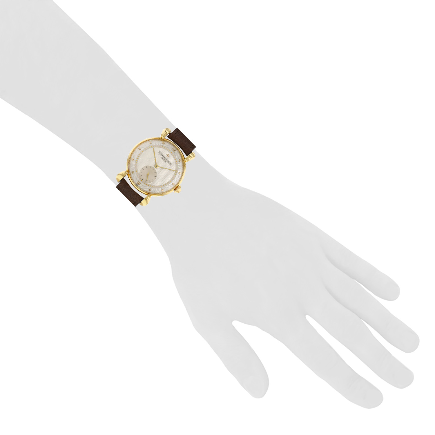 Montre Vacheron Constantin Vintage en or jaune Vers 1950 - Detail D1