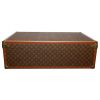 Maleta Louis Vuitton  Alzer 80 en lona Monogram revestida marrón y fibra vulcanizada - Detail D4 thumbnail