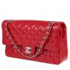 Bolso de mano Chanel  Timeless Classic en charol acolchado rojo - 00pp thumbnail